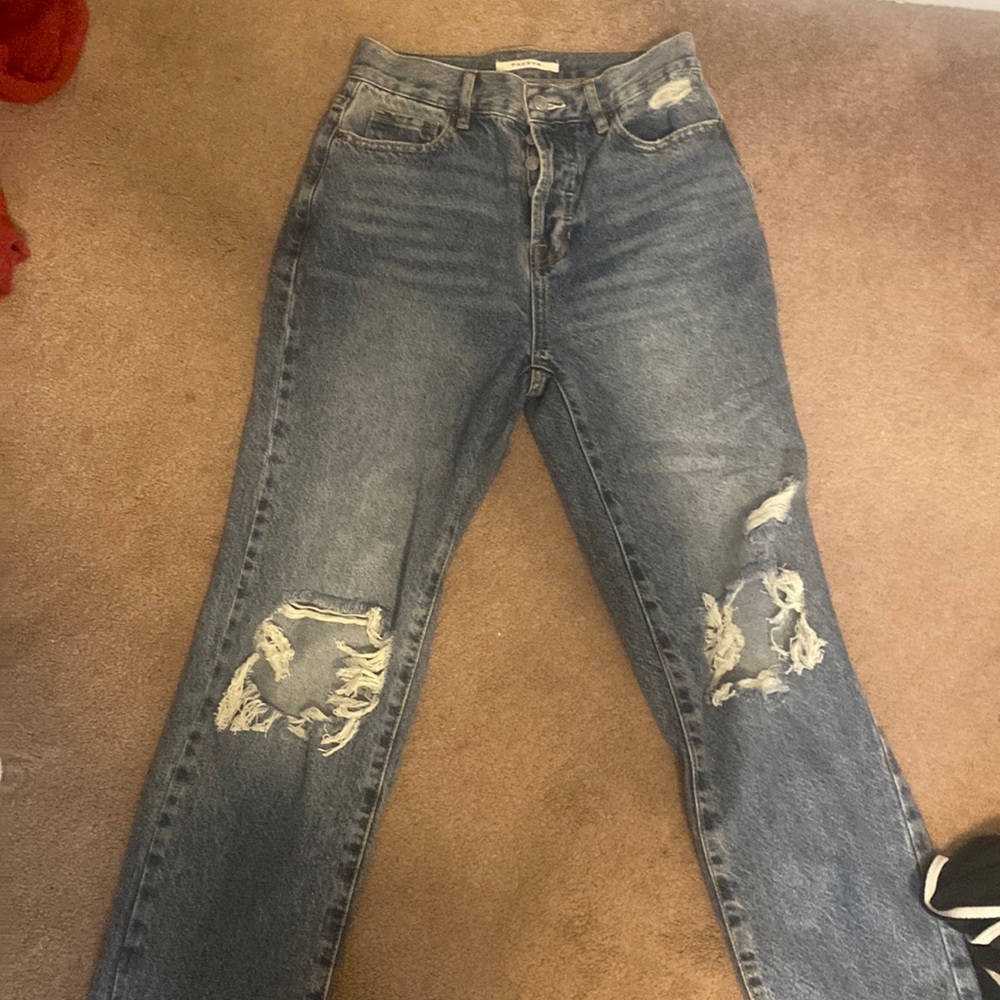 Pacsun High Rise Straight Jeans